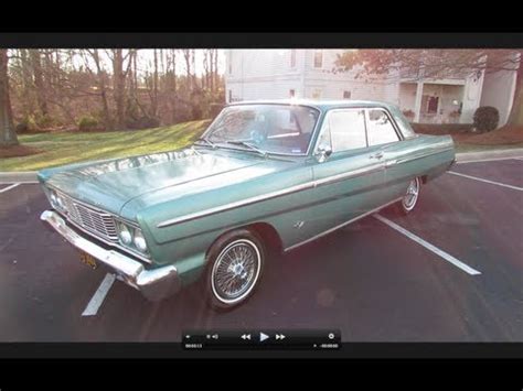 1965 Ford Fairlane 500 289 2 Door 3 Spd Start Up Exhaust In Depth