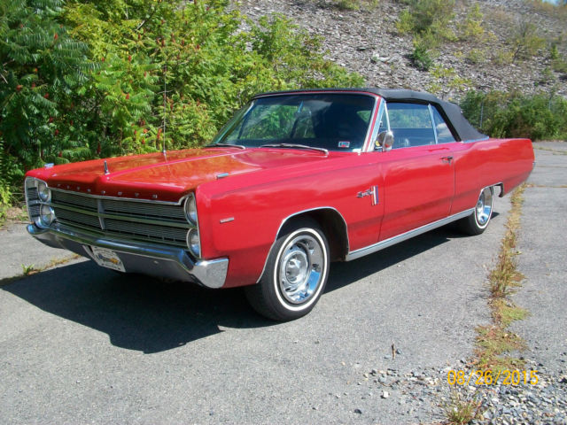 1967 Plymouth Mopar Sport Fury Convertible 383 Super Commando A T Posi