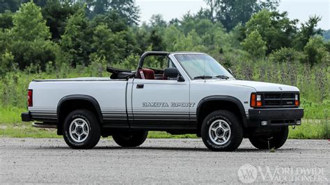 1989 Dodge Dakota Factory Convertible 4X4 Classic Dodge Dakota 1989
