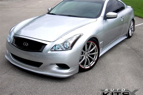 2008 2010 Infiniti G37 Coupe Ak Front Lip Sport Bumper Autokitsx