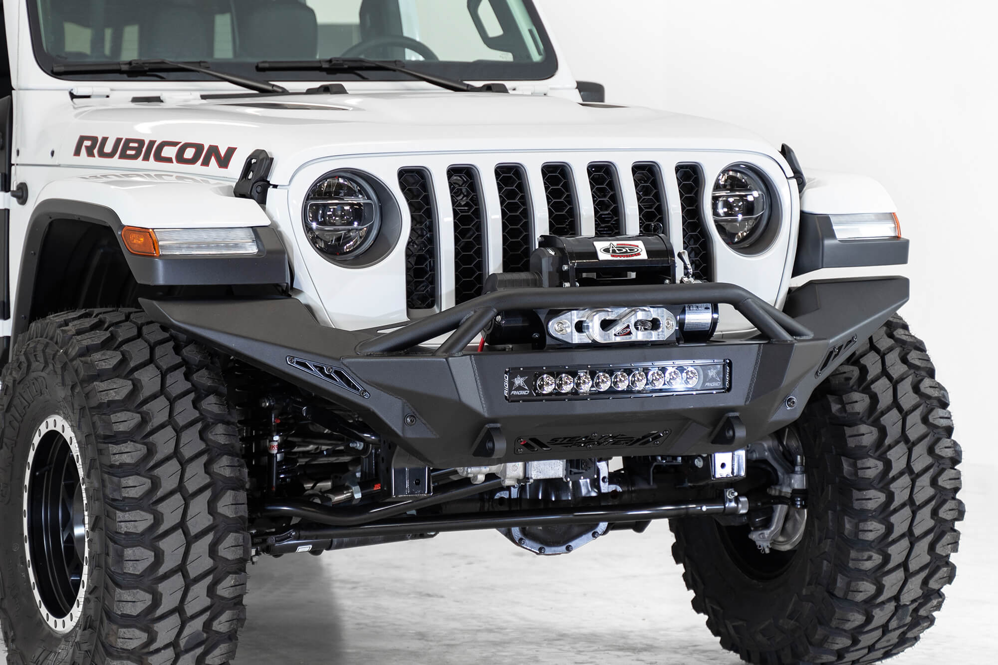 2018 2021 Jeep Jl Jt Rubicon Mojave Stealth Fighter Full Length Winch