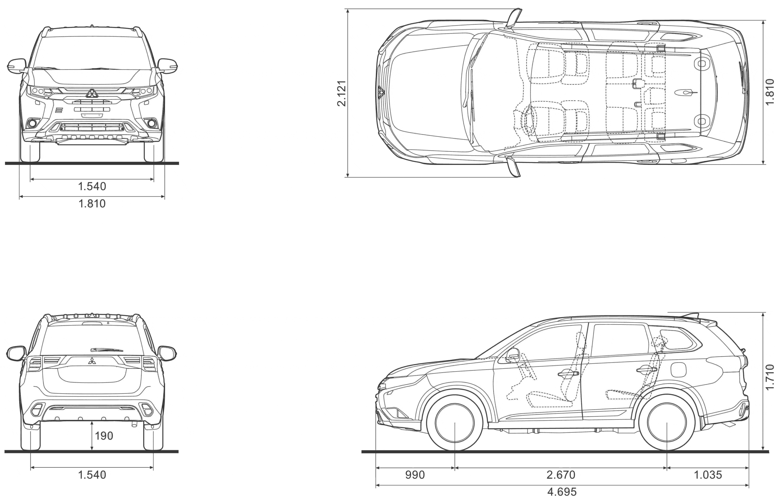 2019 Mitsubishi Outlander Black Edition Images Photo Gallery