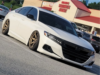 2022 Honda Accord Sport With 19X9 5 Kansei Tandem And Venom Power