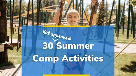 31 Summer Camp Activities For Adults