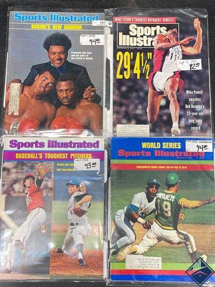 4 Vintage Sports Illustrated Magazines Mcnatt Real Estate