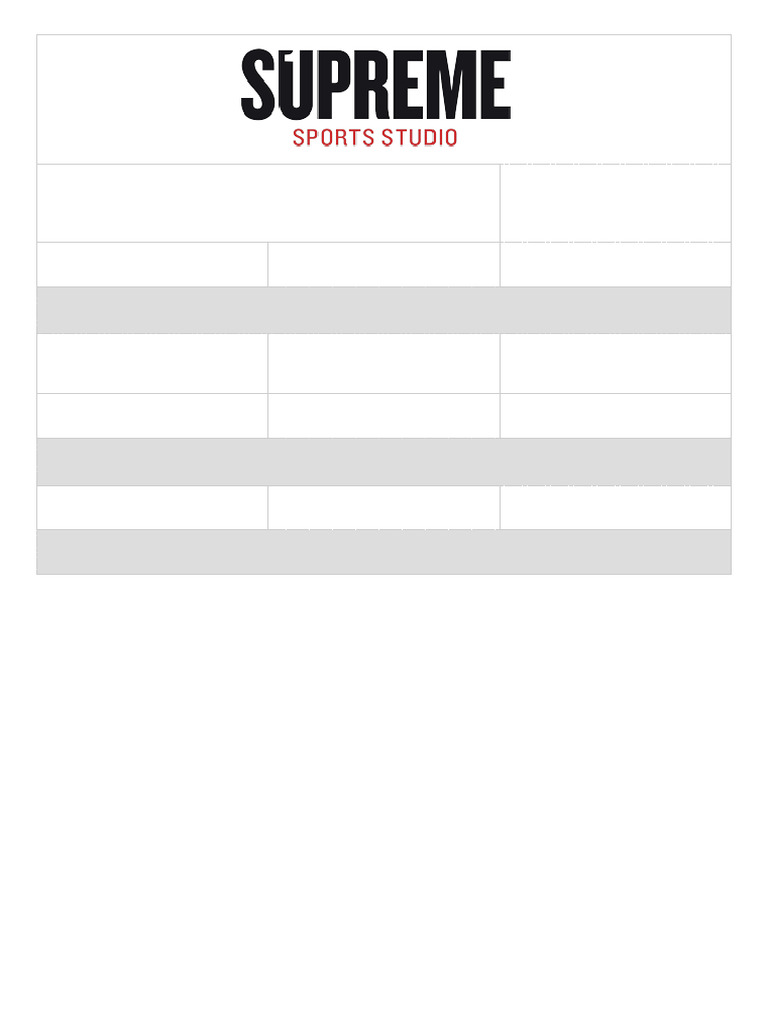 6 Free Sports Invoice Samples To Download