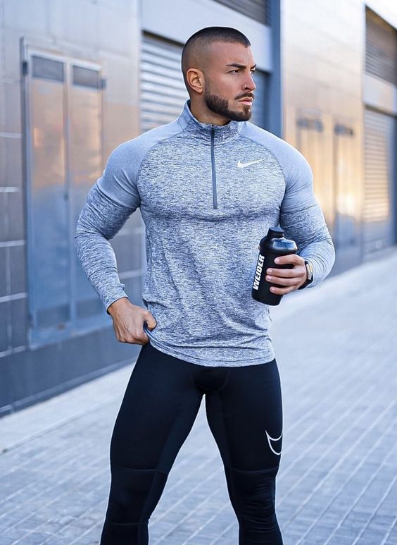 9 Gym Outfit Ideas For Men Mens Workout Clothes Mens Outfits Gym