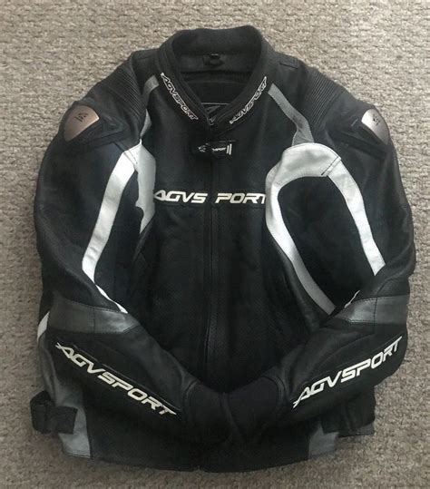Agv Sport Leather Jacket Coconutwaterpack
