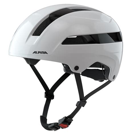 Alpina Soho White Gloss Fahrradhelm Fahrradhelme Bike Sport