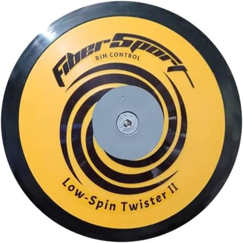 Amazon Com Fibersport Discus 1 6 Kg Discus Twister Ii Low Spin
