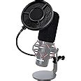 Amazon Com Sunmon Mic Pop Filter With Windsrceen Foam Cover Compatible