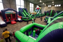 Inflatable Fun Zone: Ultimate Arena Sports Adventure