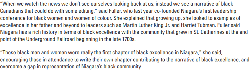 Awards Celebrate Black Excellence In Niagara