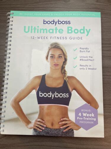 Bodyboss Ultimate Fitness Guide 12 Week Program Body Boss Method Boss