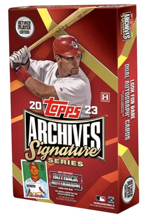 Break 2755 2020 Topps Archives Signature Series Retired Player Break 2755 2020 Topps Archives Signature Series Retired Player