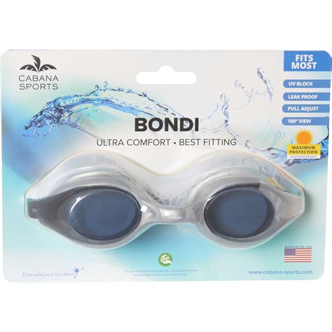 Cabana Sports Bondi Swim Goggles (For Men And Women) - Save 25%