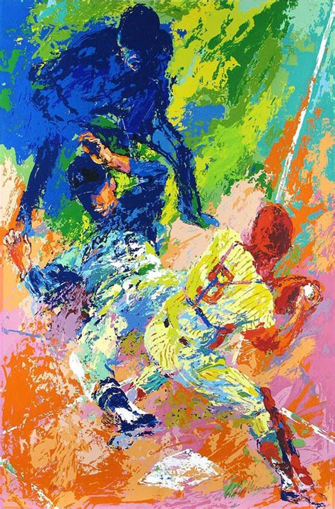 Celebrando Leroy Neiman Running Art Art Painting Sports Art