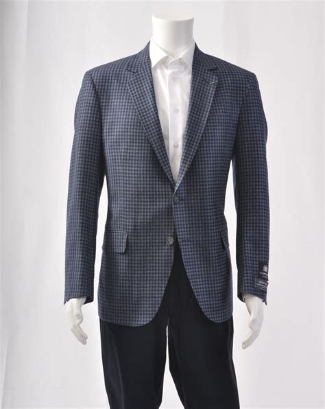 Classic Fit Navy Block Sport Coat Benjamin S Menswear