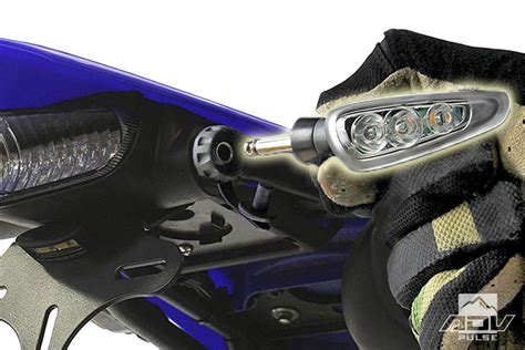 Clicknride Quick Release Turn Signals For Off Road Riding Adv Pulse Clicknride Quick Release Turn Signals For Off Road Riding Adv Pulse