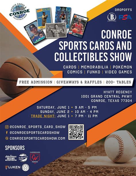 Conroe Sports Cards And Collectibles Shows