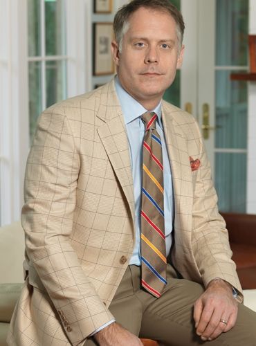 Cream Glen Plaid Cashmere Sport Coat With Chocolate Windowpane Older