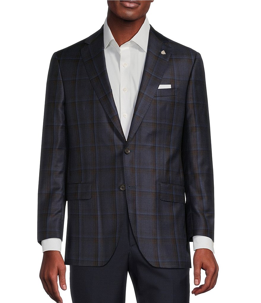Cremieux Modern Fit Faded Plaid Pattern Sport Coat Dillard S