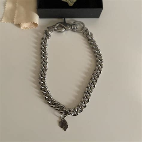 Darc Sport Wolf Head Choker Great Condition Depop