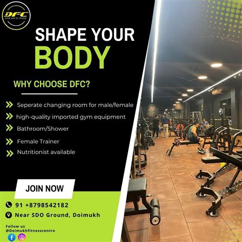 Doimukh Fitness Centre Dfc Big News Doimukh Dfc Gym Is Now At Sdo