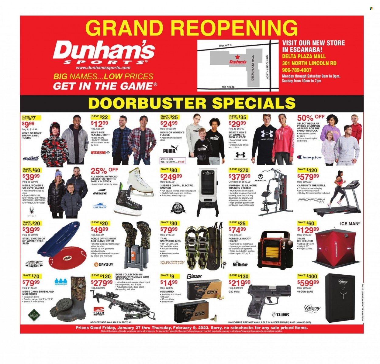 Dunham S Sports Weekly Ad Flyer Specials January 28 To February 9 2023