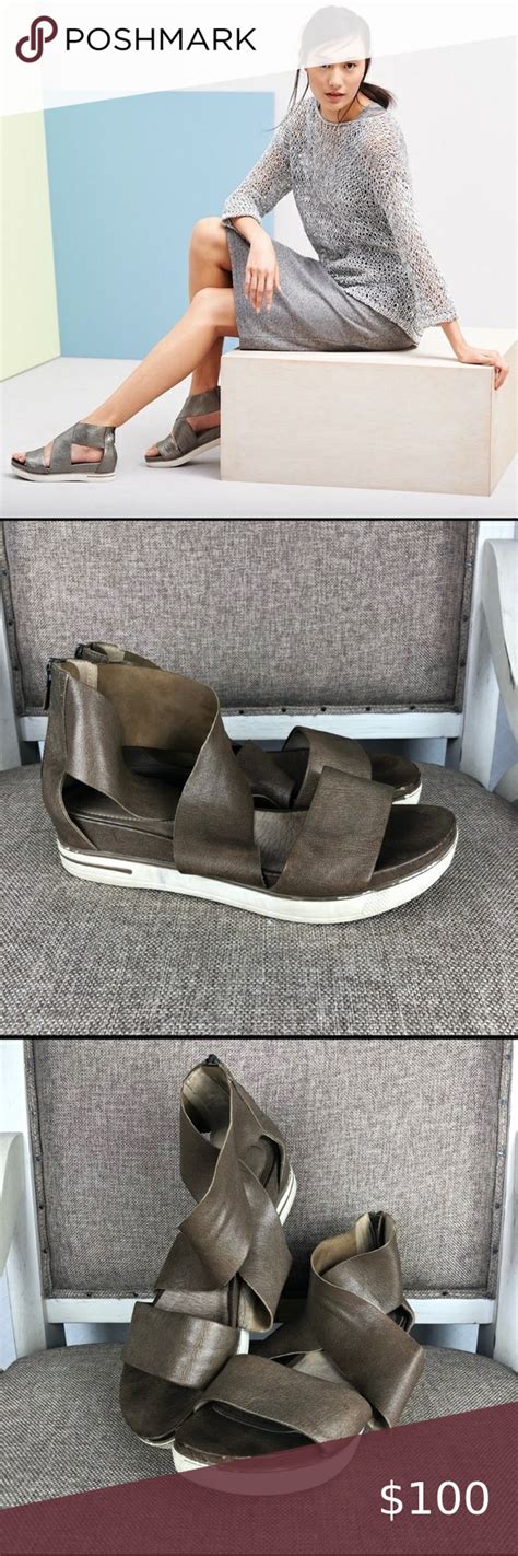 Eileen Fisher Shoes Eileen Fisher Beck Platform Sandals Black