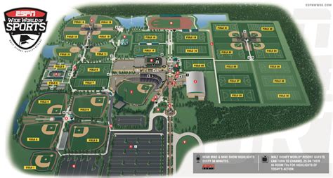 Espn Wide World Of Sports Complex Map
