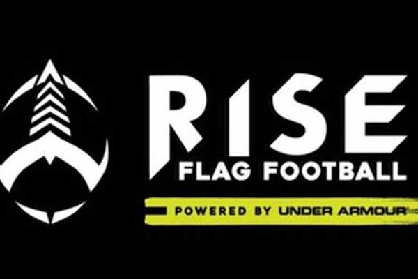 Feather Flag Elevate Your Game Rise Flag Football