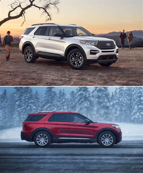 Ford Explorer Xlt Vs Ford Explorer Limited Trim Comparison Ford Explorer Xlt Vs Ford Explorer Limited Trim Comparison