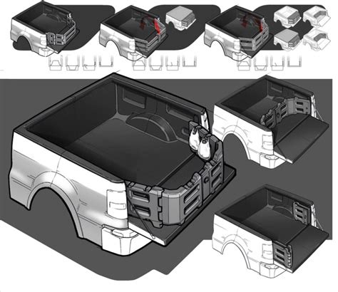 Ford Full Size Truck Bed Extender By Mike Jou At Coroflot Com