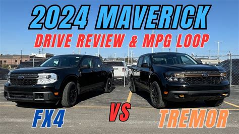 Ford Maverick Tremor Vs Fx4 Youtube