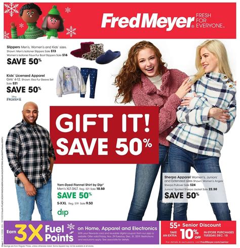 Fred Meyer Apparel Weekly Ad Specials From December 4 Page 3