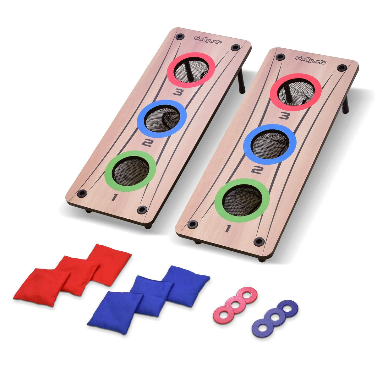 Gosports Multi 2 In 1 Bean Bag Toss Washer Toss Combo Outdoor Game Gosports Multi 2 In 1 Bean Bag Toss Washer Toss Combo Outdoor Game