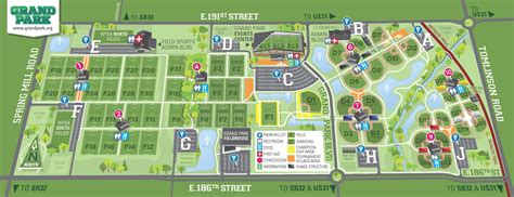 Grand Park Field Map