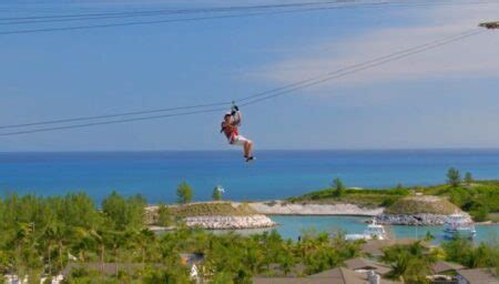 Great Stirrup Cay Zipline And Parasail Adventures For Thrill Seekers