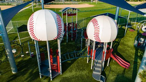 Greeley Youth Sports Complex Baseball Themed Playground