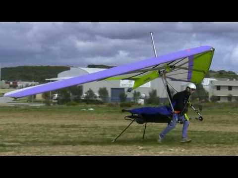 Hang Glider Launch Practice Back To Training Hill Youtube