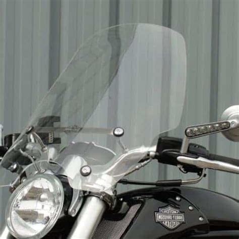 Harley Davidson V Rod Muscle Quick Release Compact Mid Sport Windshield