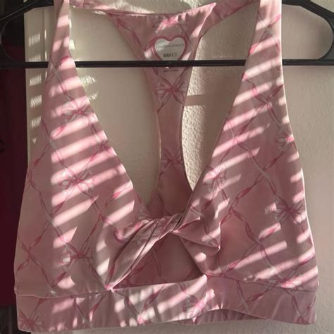 Love Shack Fancy Sports Bra Loveshackfancy X Beach Depop