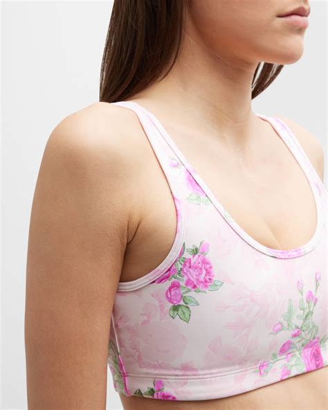 Loveshackfancy Ornice Sports Bra Neiman Marcus