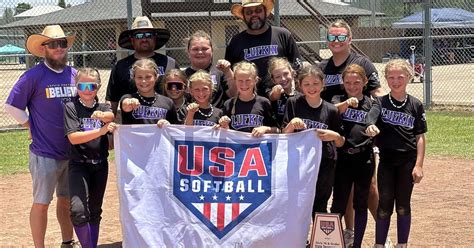 Lufkin 10U Softball Team Wins Usa Softball State Tournament Sports