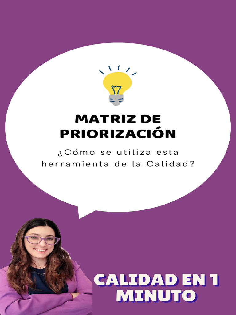 Matriz De Priorizaci N De Iniciativas Ingenially