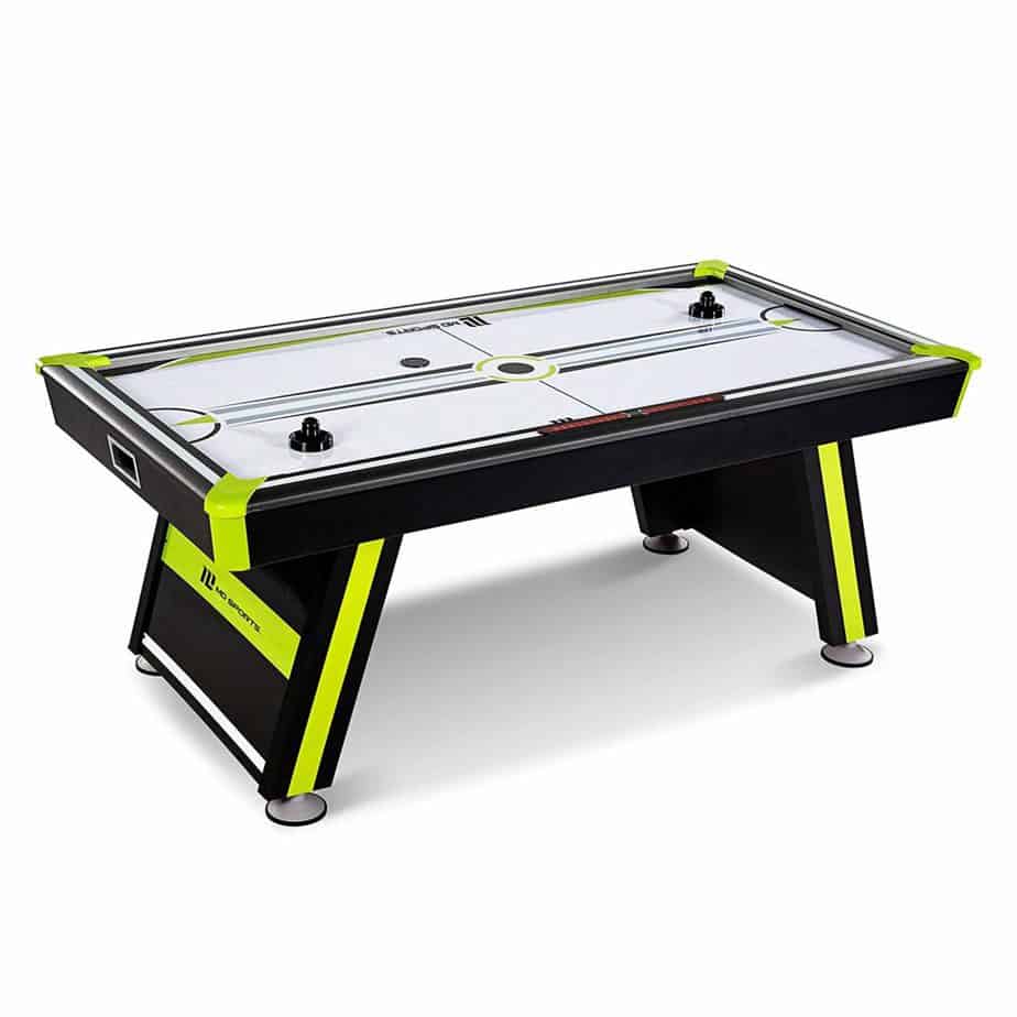 Md Sports 7Ft Ice Quake Air Powered Hockey Table With Bonus Table Md Sports 7Ft Ice Quake Air Powered Hockey Table With Bonus Table
