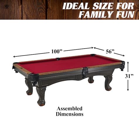 Md Sports Game Table Indoor Tournament Pool Table Bl100y20001 At Lowes Com