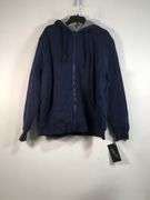 Men S Logan And Martin Sport Nyc Blue Zipper Jacket Large Dutch Goat