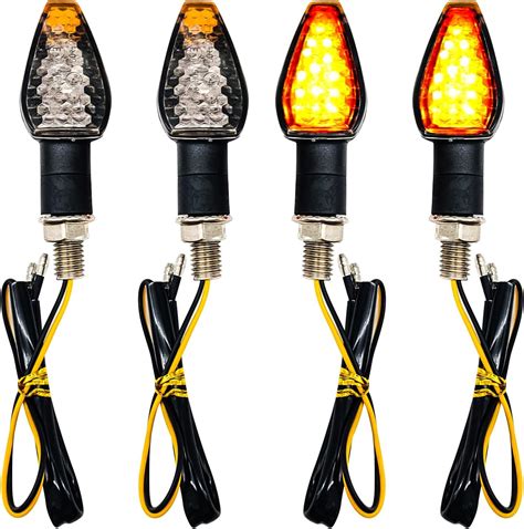 Mini Led Turn Signal Light Motorcycle Amber Light Blinkers Indicator Mini Led Turn Signal Light Motorcycle Amber Light Blinkers Indicator